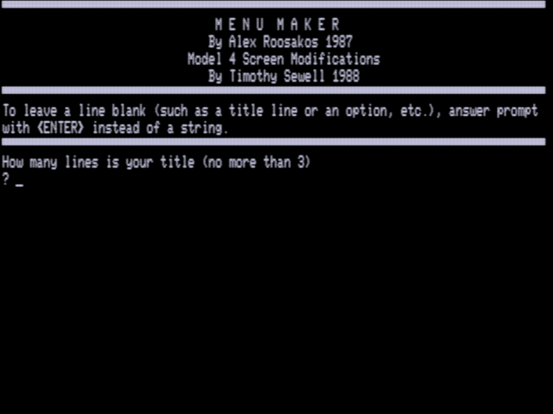 Screen shot
